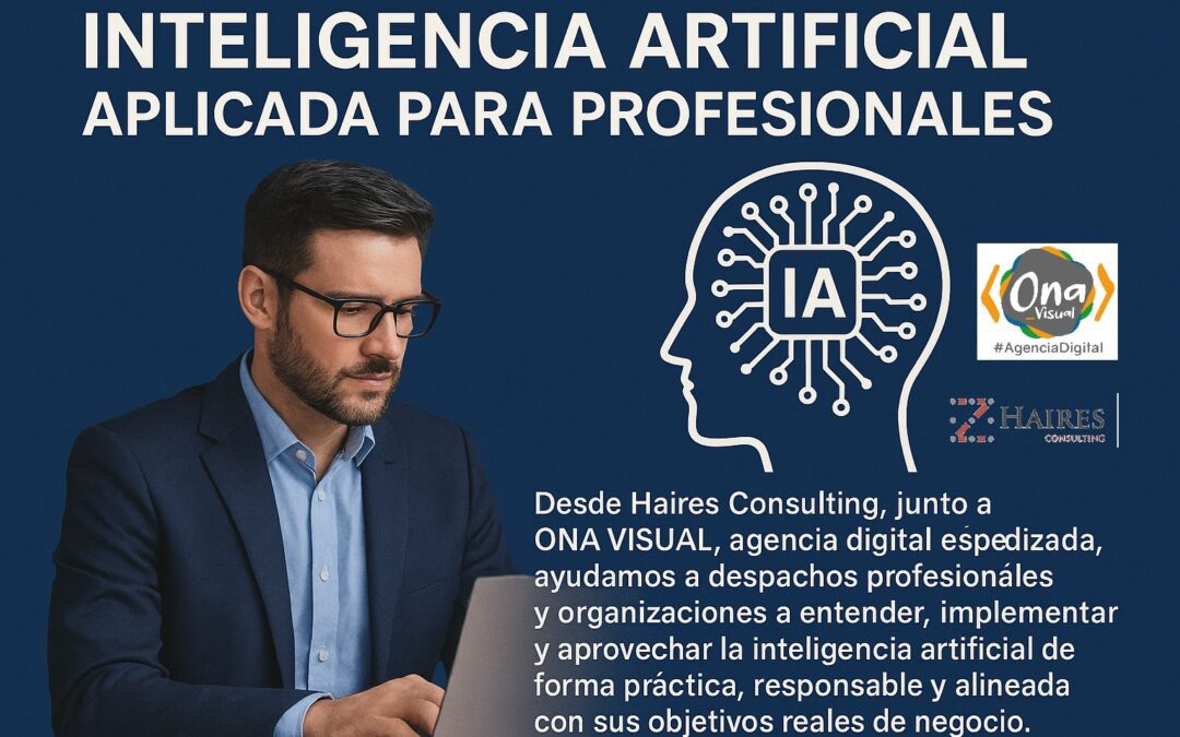 Inteligencia artificial aplicada para  profesionales.