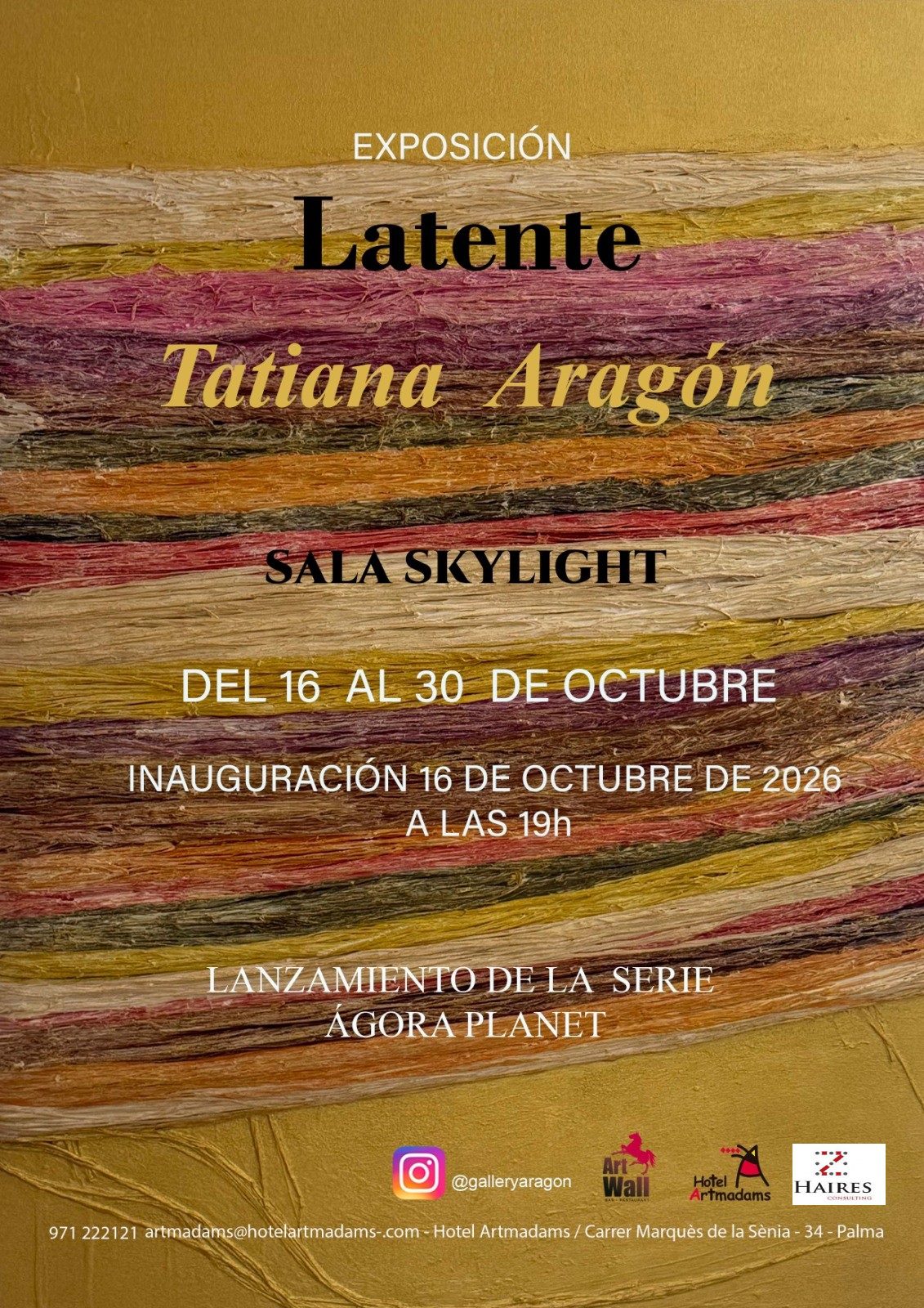 Tatiana Aragón presenta Latente: una pintura que conecta con las emociones y lo invisible
